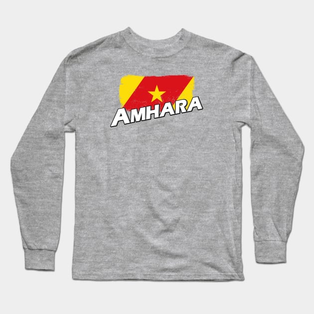 Amhara Region flag Long Sleeve T-Shirt by PVVD